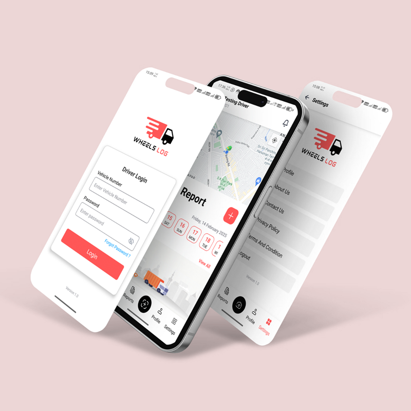 Wheels Log App – Daily Travel Reports and Route History Tracking